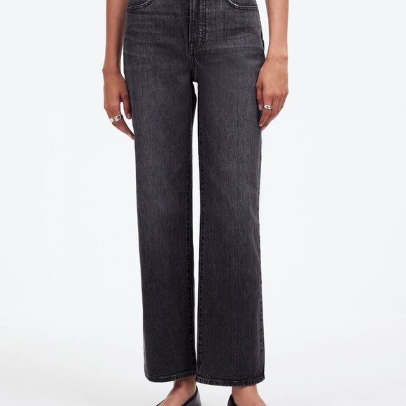 The Perfect Vintage Wide-Leg Crop Jean (27, Robles Wash) - Picture 3 of 13